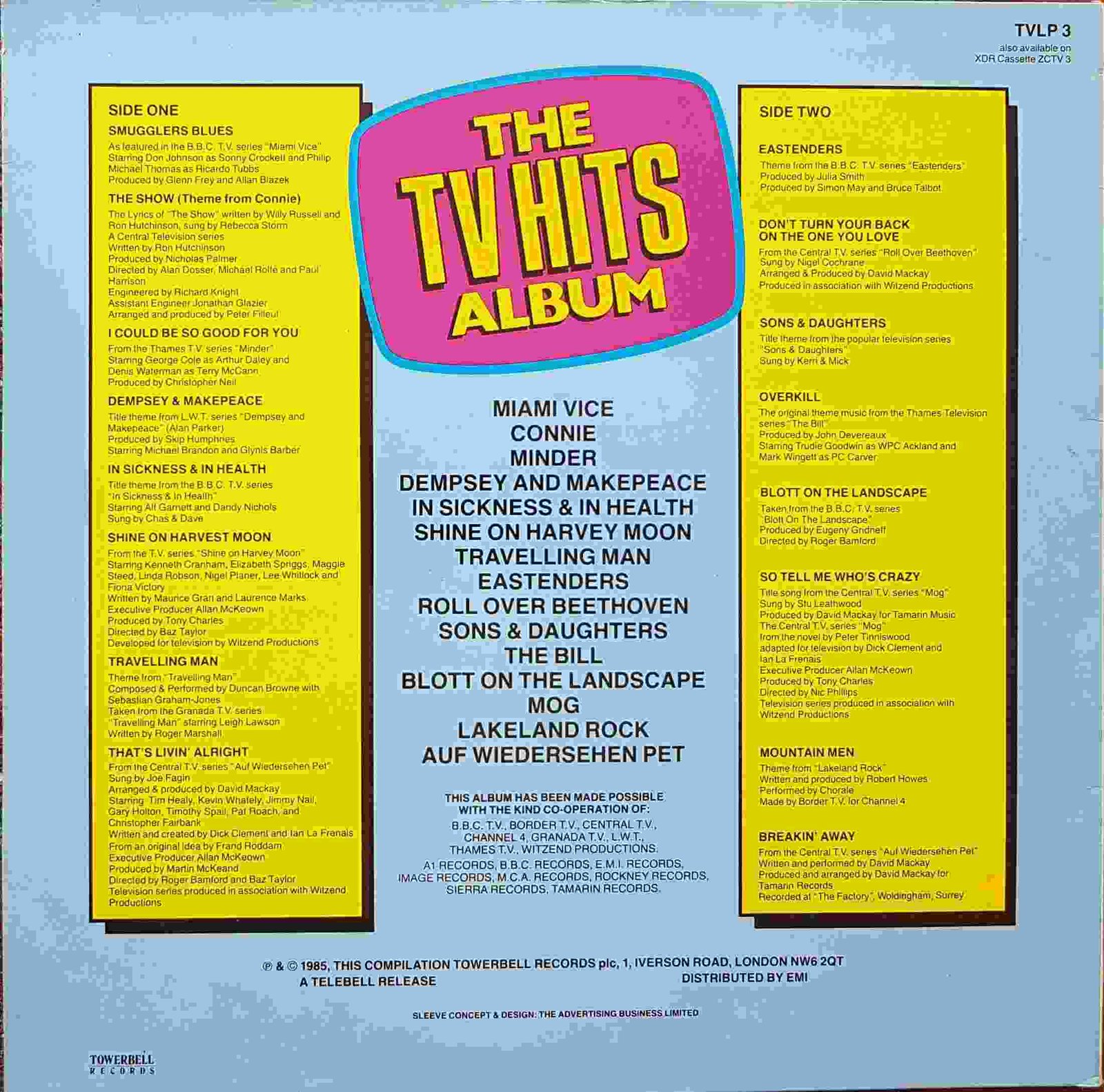 Back cover of TVLP 3